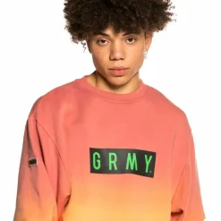 Grimey Sudadera "Frenzy" Gradient Crewneck - Pink - Summer 21 Store