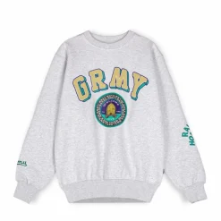 Grimey Sudadera "Hive" Crewneck - Sport Grey - Fall 22 Clearance