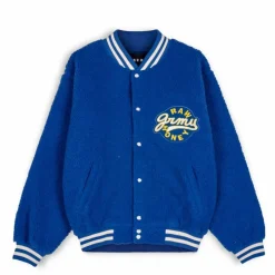 Grimey Sudadera "Hive" Sherpa Button Sweatshirt - Blue - Fall 22 Hot