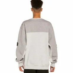 Grimey Sudadera "Jungle Punch" Bicolor Crewneck - Sport Grey - Spring 22 Best Sale