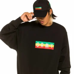 Grimey Sudadera "Les Memories" Crewneck - Black - Winter 21 Best
