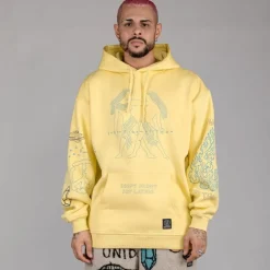 Grimey Sudadera Lost Boys Hoodie - Yellow - Winter 22 Shop