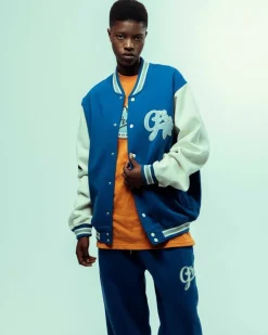 Grimey Sudadera Madrid Fleece Button Heavyweight - Navy - Fw23 Clearance
