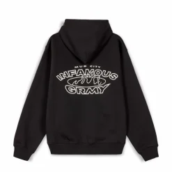 Grimey Sudadera Madrid The Connoisseur Heavyweight - Black - Fw23 Fashion