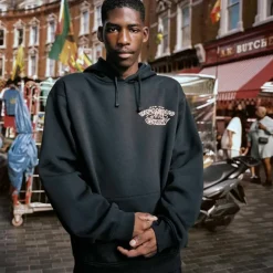 Grimey Sudadera Madrid The Connoisseur Heavyweight - Black - Fw23 Fashion