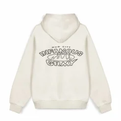 Grimey Sudadera Madrid The Connoisseur Heavyweight - White - Fw23 Flash Sale