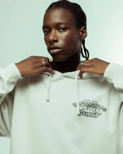 Grimey Sudadera Madrid The Connoisseur Heavyweight - White - Fw23 Flash Sale