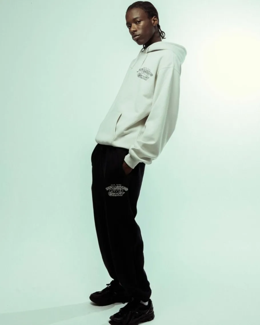 Grimey Sudadera Madrid The Connoisseur Heavyweight - White - Fw23 Flash Sale