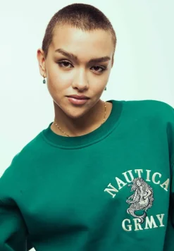 Grimey Sudadera Mighty Harmonist Nautica X Grmy - Green - Ss24 Best Sale