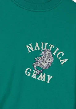 Grimey Sudadera Mighty Harmonist Nautica X Grmy - Green - Ss24 Best Sale