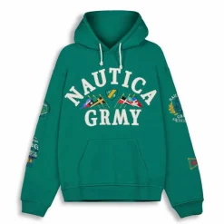 Grimey Sudadera Mighty Harmonist Nautica X Grmy - Green - Ss24 New