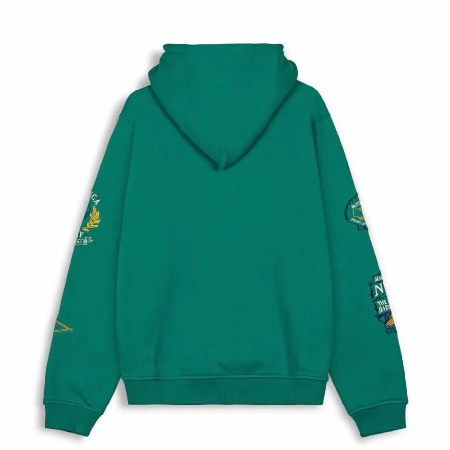 Grimey Sudadera Mighty Harmonist Nautica X Grmy - Green - Ss24 New
