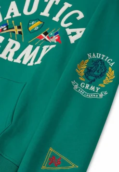 Grimey Sudadera Mighty Harmonist Nautica X Grmy - Green - Ss24 New