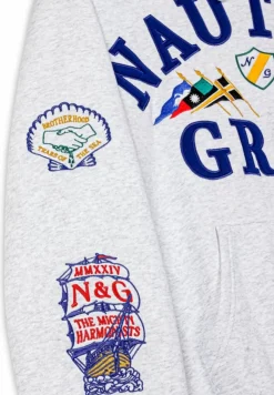 Grimey Sudadera Mighty Harmonist Nautica X Grmy - Sport Grey - Ss24 Sale