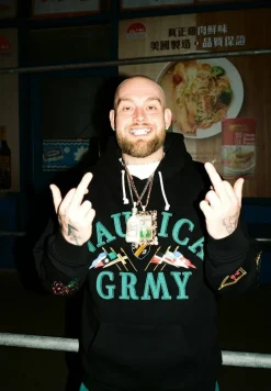 Grimey Sudadera Mighty Harmonist Nautica X Grmy - Black - Ss24 Fashion