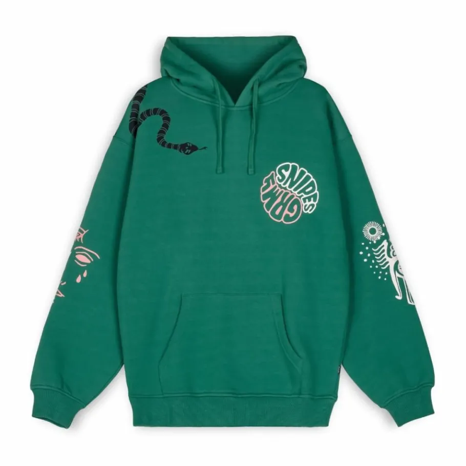 Grimey Sudadera "Snipes X True Roots" Hoodie - Green - Fall 22 Best Sale