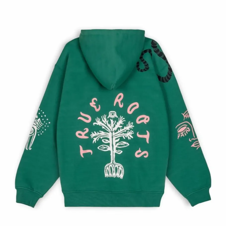 Grimey Sudadera "Snipes X True Roots" Hoodie - Green - Fall 22 Best Sale