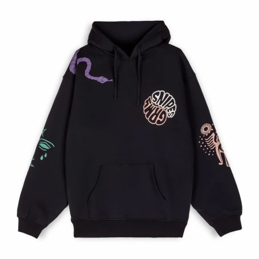 Grimey Sudadera "Snipes X True Roots" Hoodie - Black - Fall 22 New