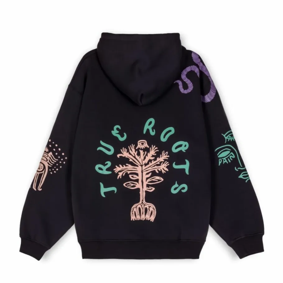 Grimey Sudadera "Snipes X True Roots" Hoodie - Black - Fall 22 New