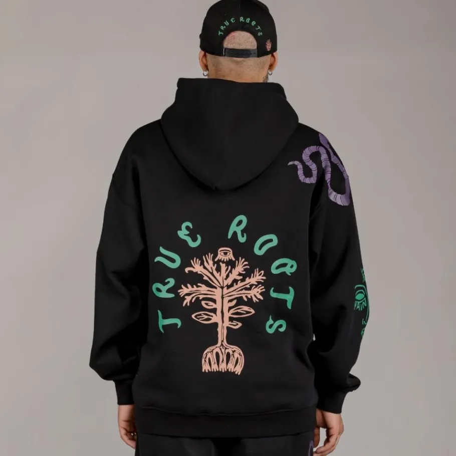 Grimey Sudadera "Snipes X True Roots" Hoodie - Black - Fall 22 New