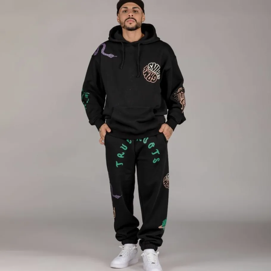 Grimey Sudadera "Snipes X True Roots" Hoodie - Black - Fall 22 New