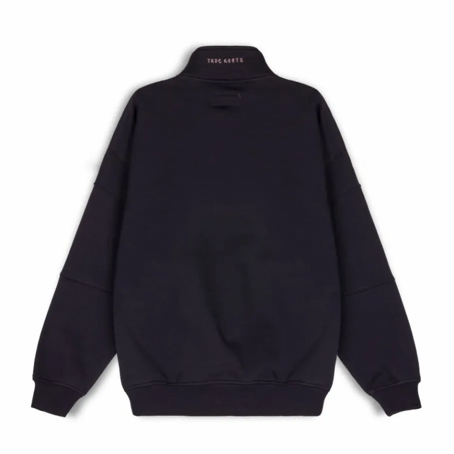 Grimey Sudadera "Snipes X True Roots" High Neck - Black - Fall 22 Clearance