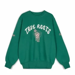 Grimey Sudadera "Snipes X True Roots" Crewneck - Green - Fall 22 Fashion