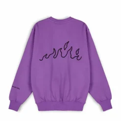Grimey Sudadera "Snow Fox" Crewneck - Purple - Winter 22 Fashion