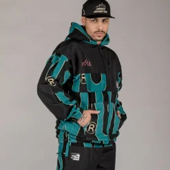 Grimey Sudadera Snow Fox All Over Polar Fleece - Blue - Winter 22 Best