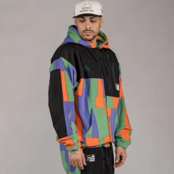 Grimey Sudadera Snow Fox All Over Polar Fleece - Multicolor - Winter 22 Online