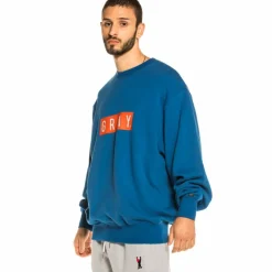 Grimey Sudadera Steez Crewneck Fw20 Blue Hot
