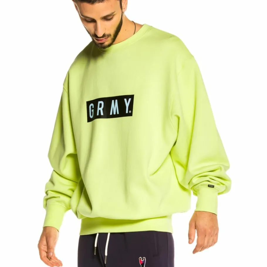 Grimey Sudadera Steez Crewneck Fw20 Mint Cheap