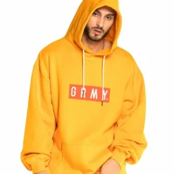 Grimey Sudadera Steez Hoodie Fw20 Orange Cheap