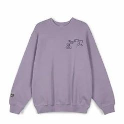 Grimey Sudadera Tusker Temple Vintage - Purple - Fw23 New