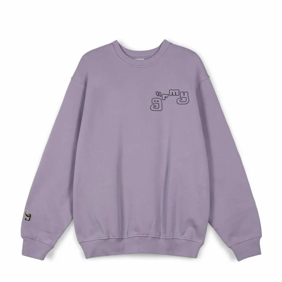 Grimey Sudadera Tusker Temple Vintage - Purple - Fw23 New