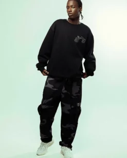 Grimey Sudadera Tusker Temple Vintage - Black - Fw23 Fashion