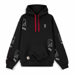 Grimey Sudadera Vita Deorum (Grmy X Oj) Vintage - Black - Fw23 Hot
