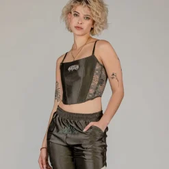 Grimey Top Fire Route Girl - Black - Spring 23 Flash Sale