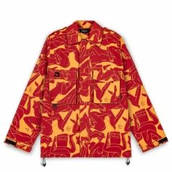 Grimey Track Jacket "Lust Mantra" - Brown - Fall 22 Fashion