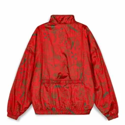 Grimey Track Jacket The Toughest Satin Red - Spring 23 Shop