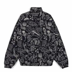 Grimey Track Jacket The Toughest Black - Spring 23 Store